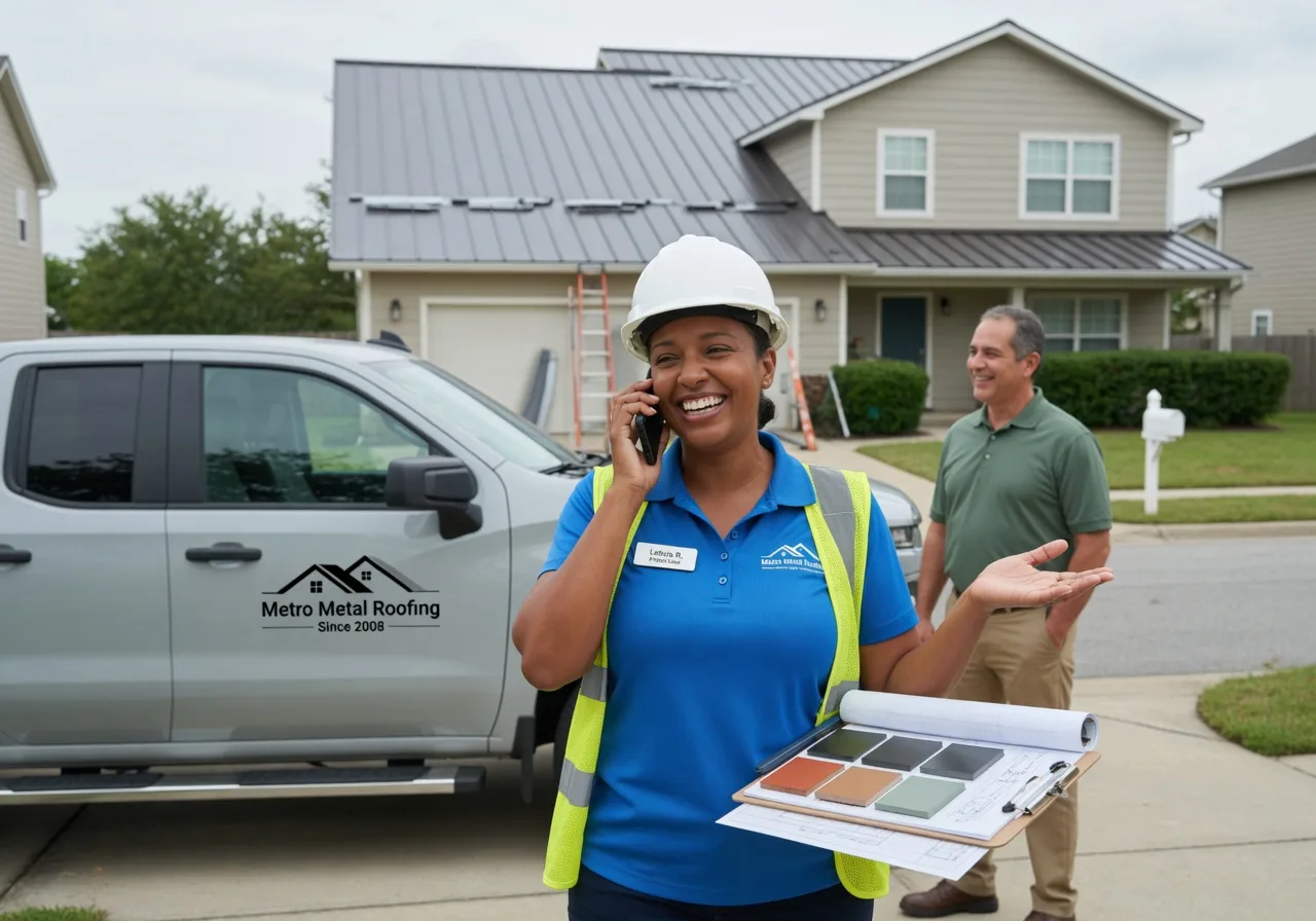 Storm Damage Metal Roof Repair in Woodland, NC